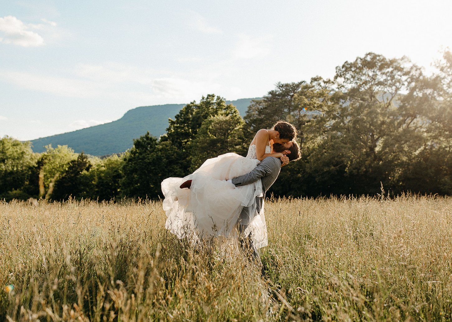 1 in hayfield at sunset for christine by honeyroot The Barn at High Point Farms