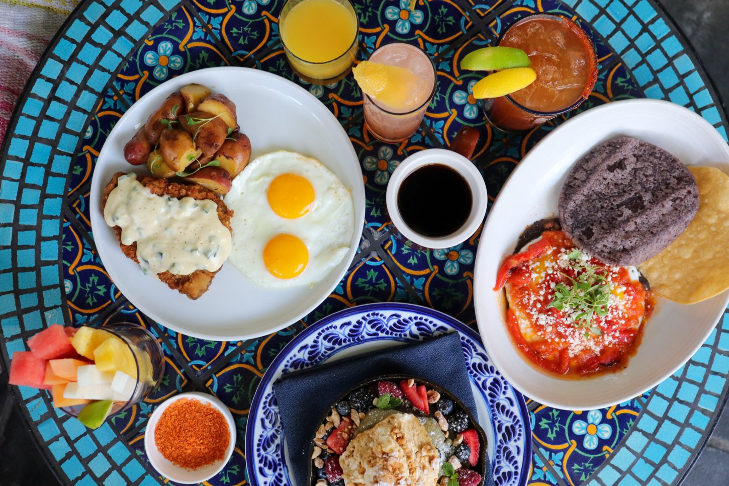 Tallula's_Variety of Brunch Dishes_Photo Credit Meghan Reardon Tallula's