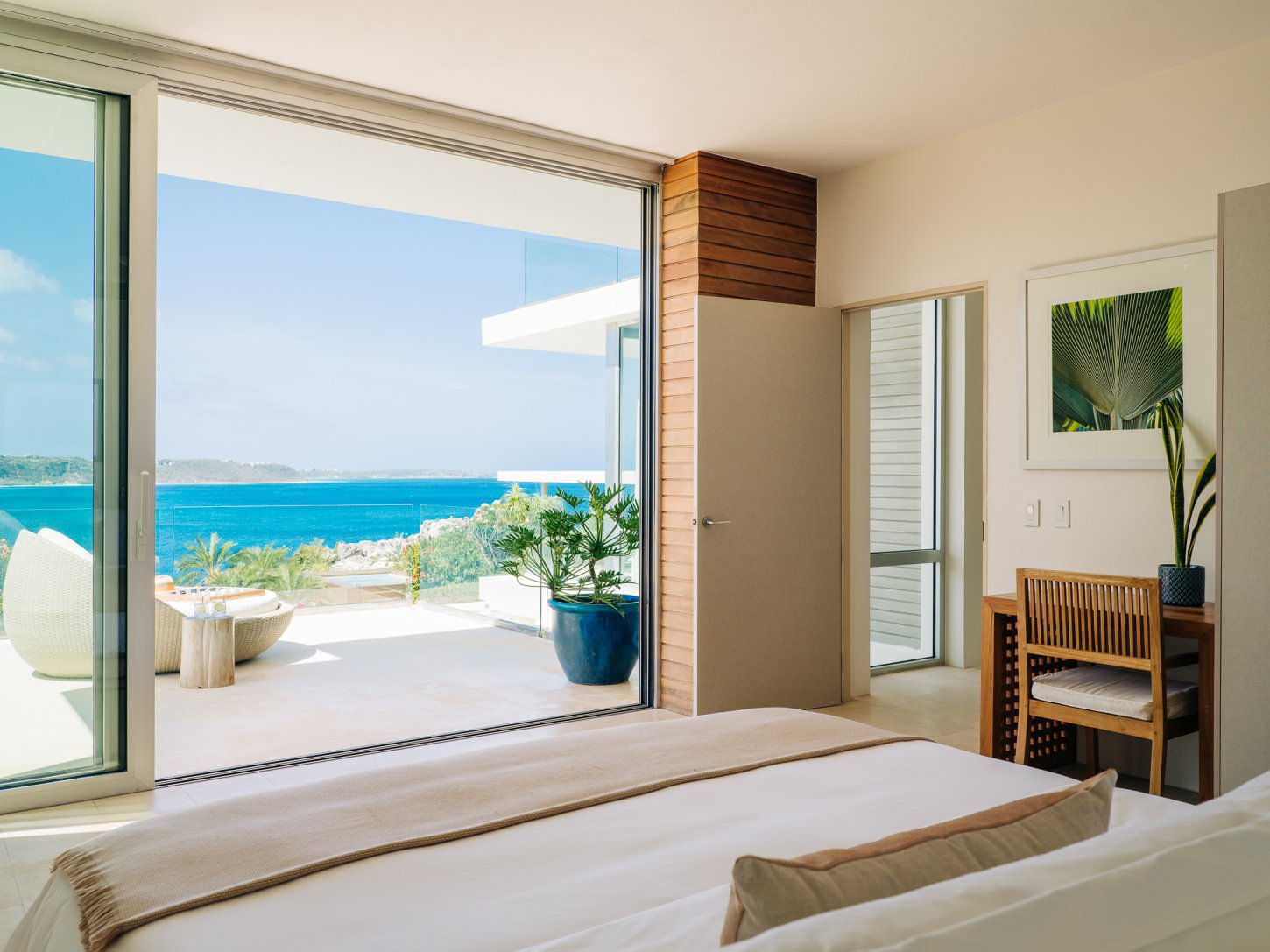ANI Anguilla - Accommodation - Ocean View Guestroom ÀNI Private Resorts Anguilla