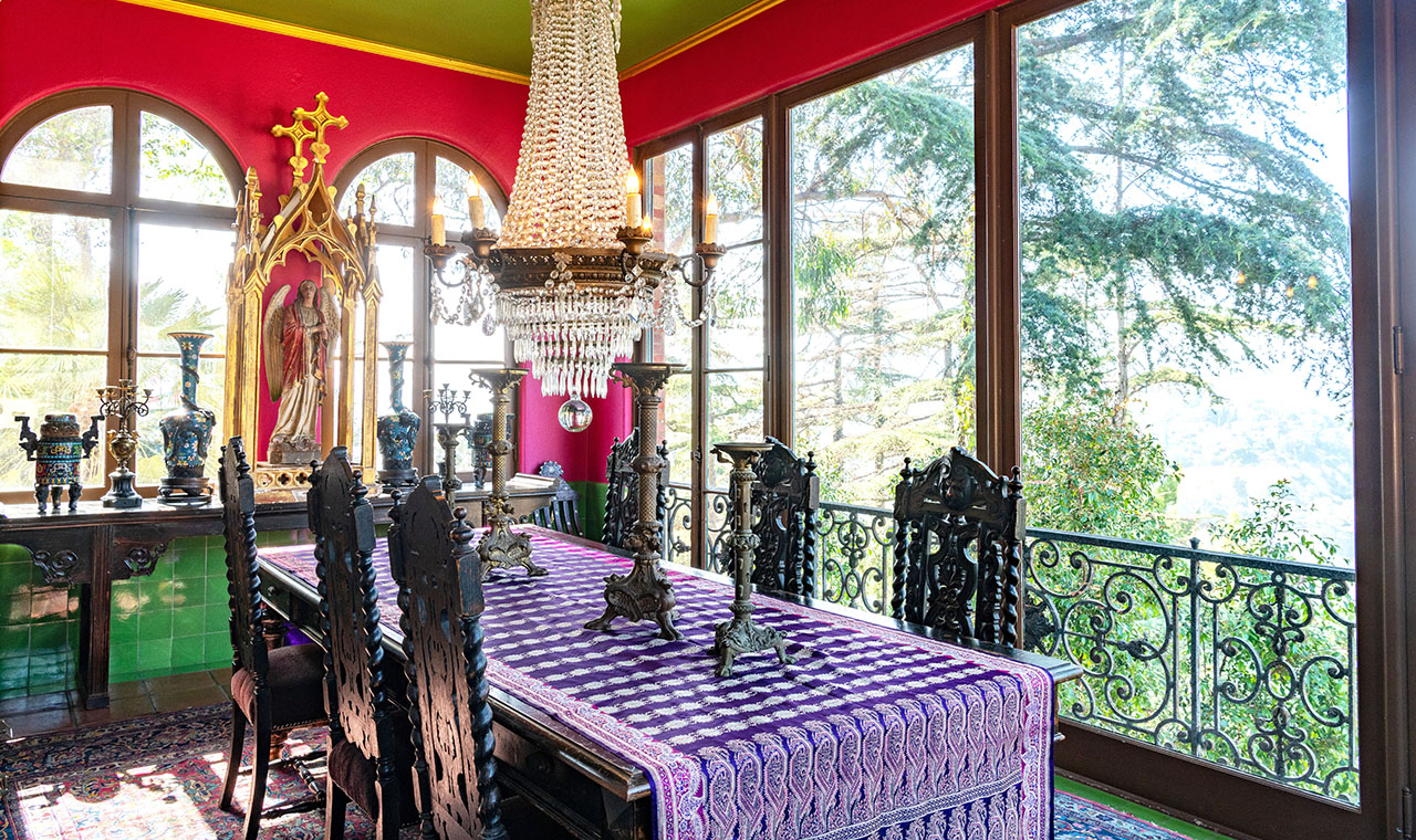 Mansion Private Dining Room The Paramour Estate