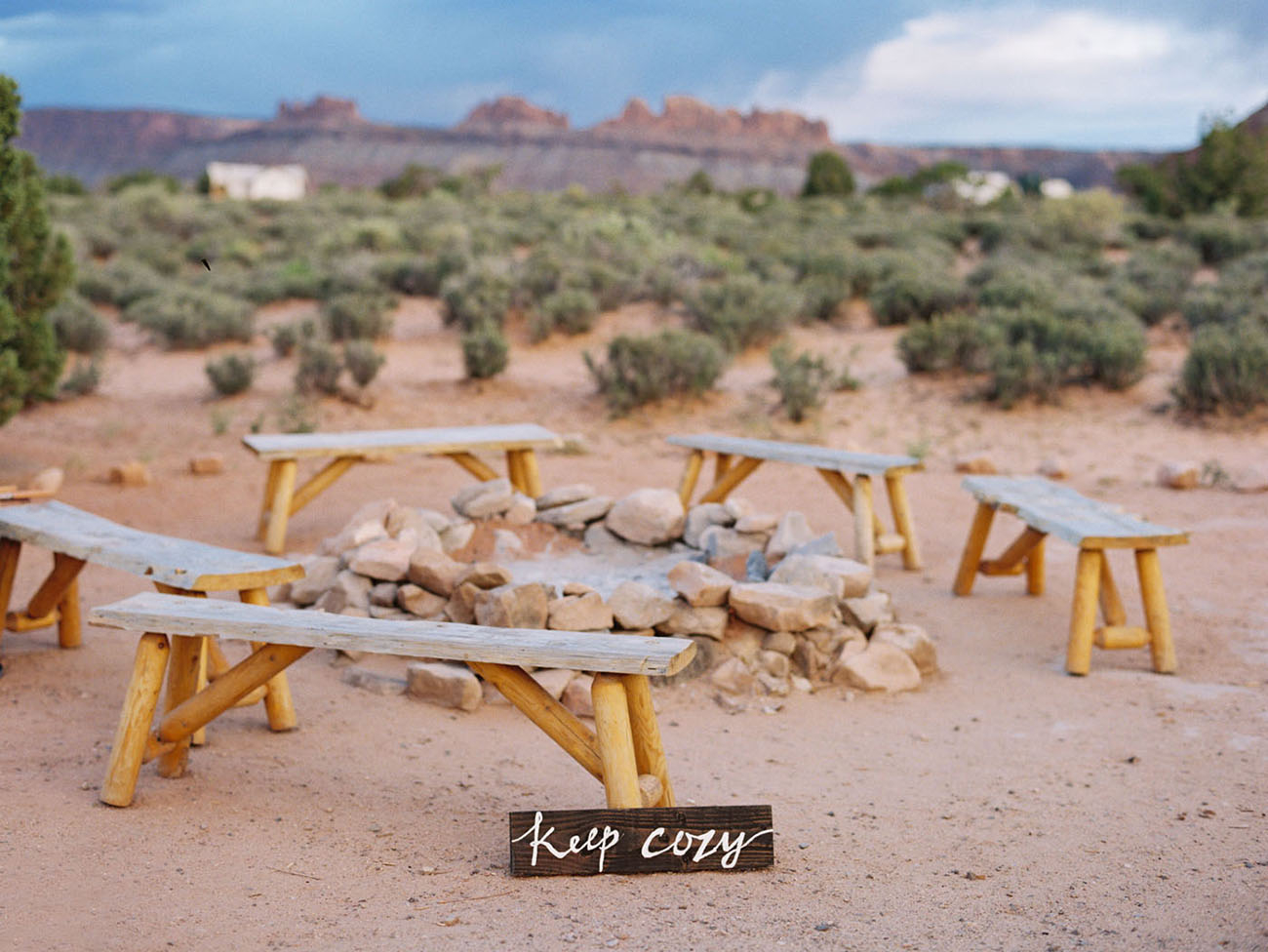 firepit Under Canvas Moab