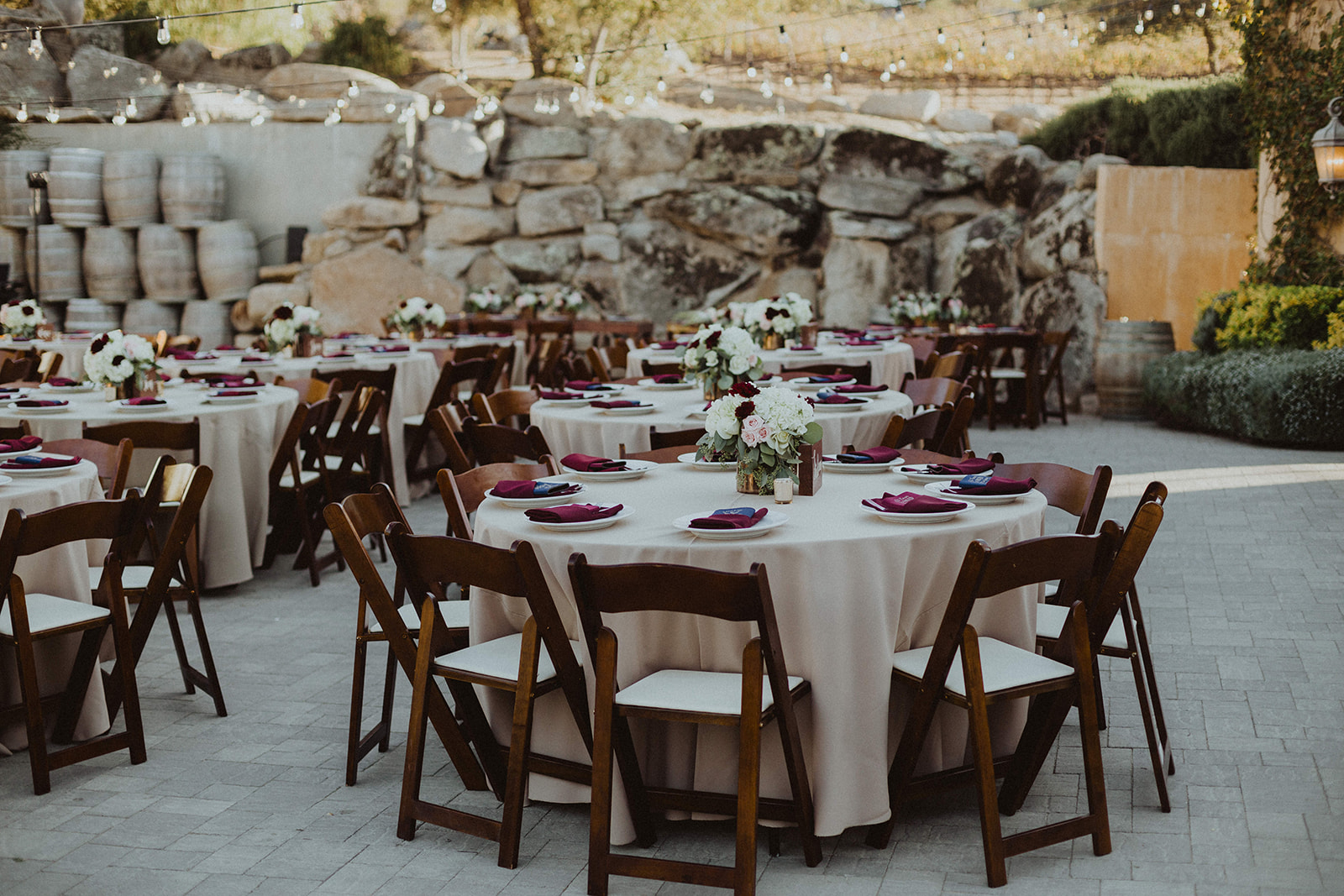 gabe:patio Milagro Winery