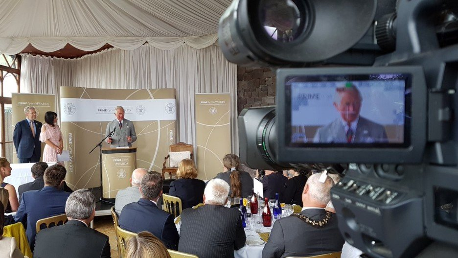Prince-Charles-at-Conference-in-the-Conservatory Craig y Nos Castle