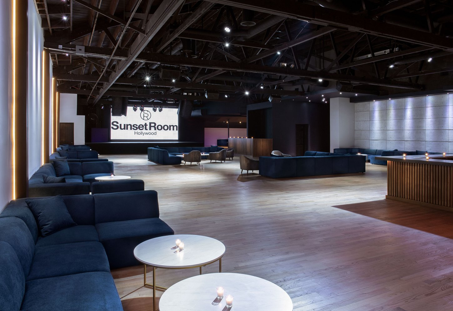 SRH - Main room west view Sunset Room Hollywood