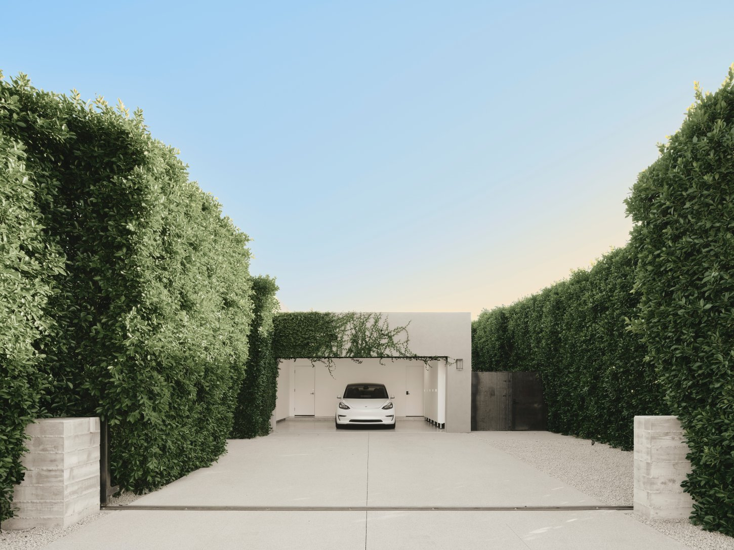 007 The Brexley back garage close up The Brexley