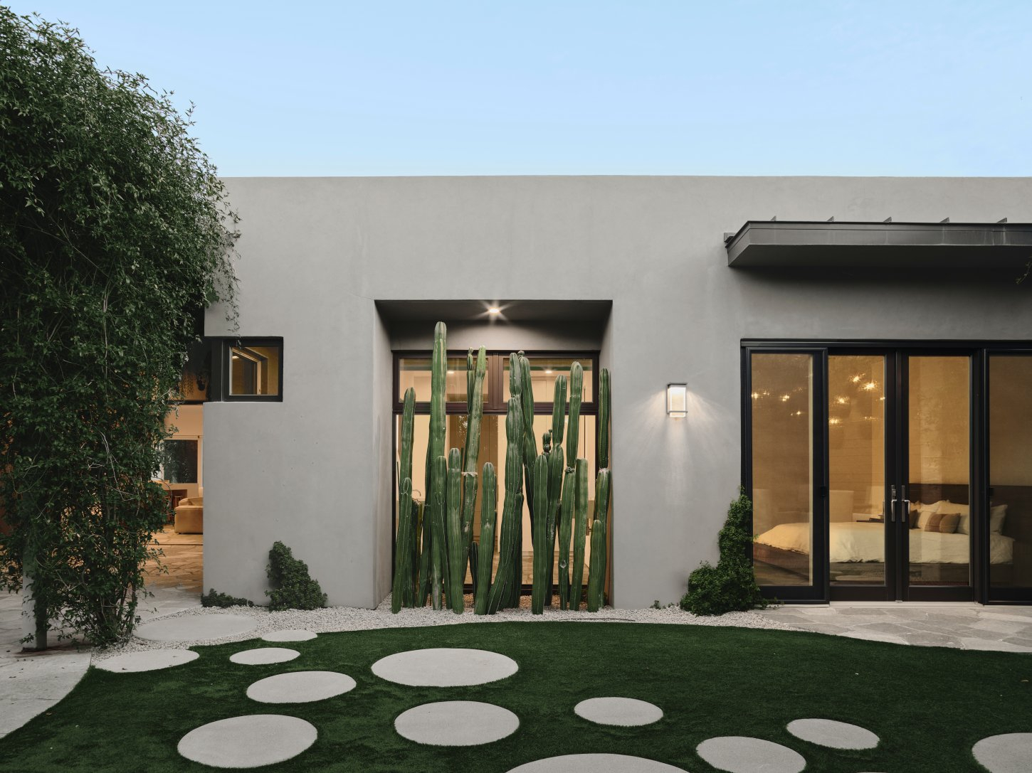 007 The Brexley back window twilight The Brexley