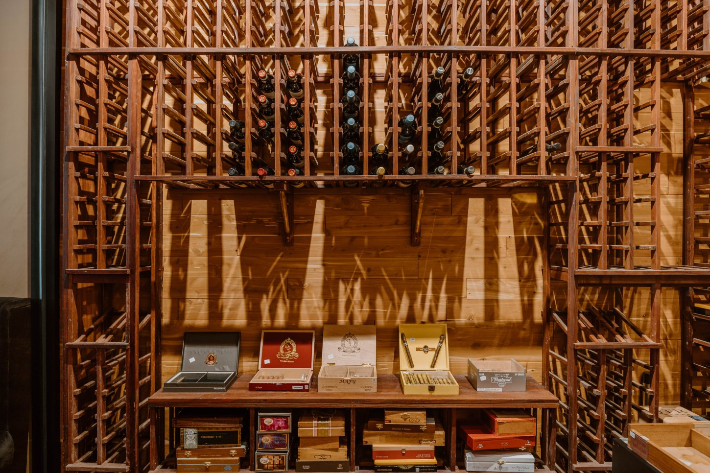 gs23_Humidor fare and cellar wide The Havana Lounge