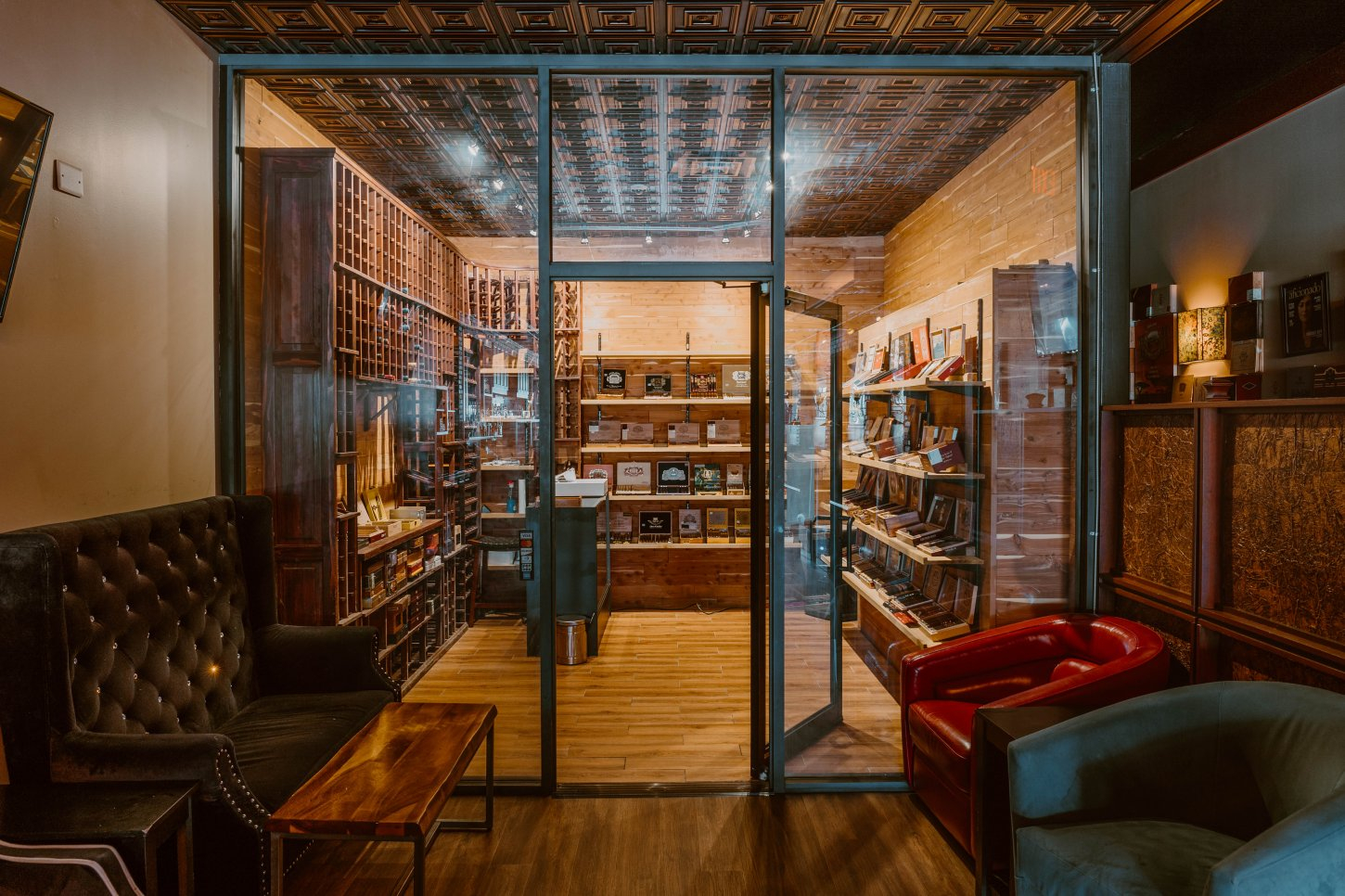 gs25_Humidor open door wide The Havana Lounge