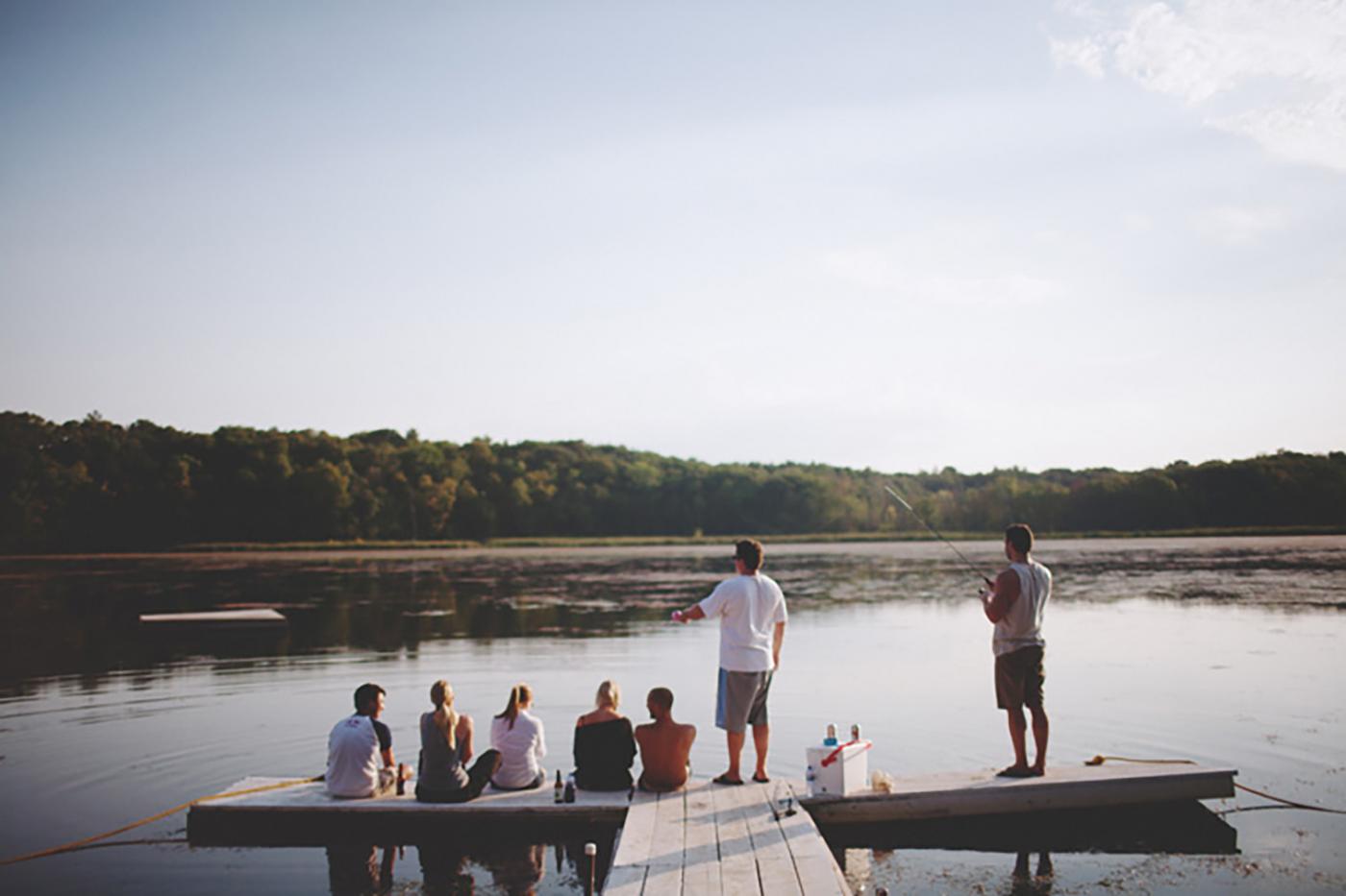 Get together with your family and friends at Camp Wandawega this summer.