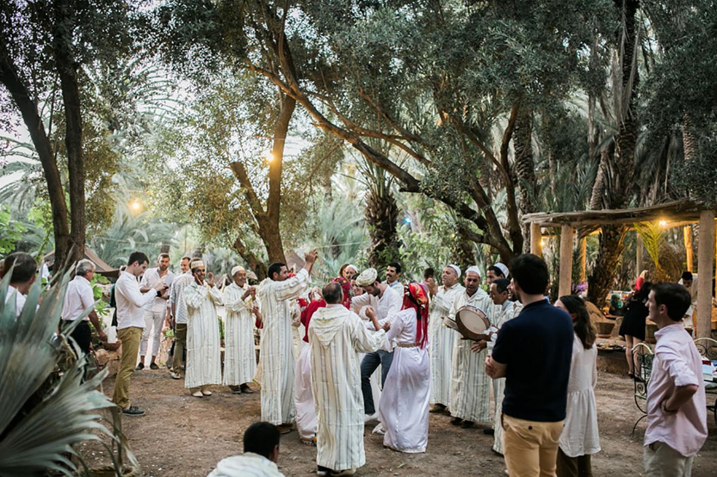 This Destination Jungle Wedding To Morrocco Could Not Have Been Any More Beautiful. 