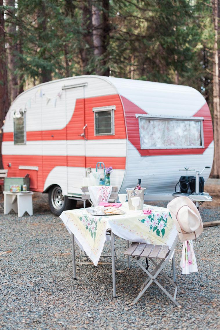 Girls Getaway at Inn Town Campground in Nevada City, CA