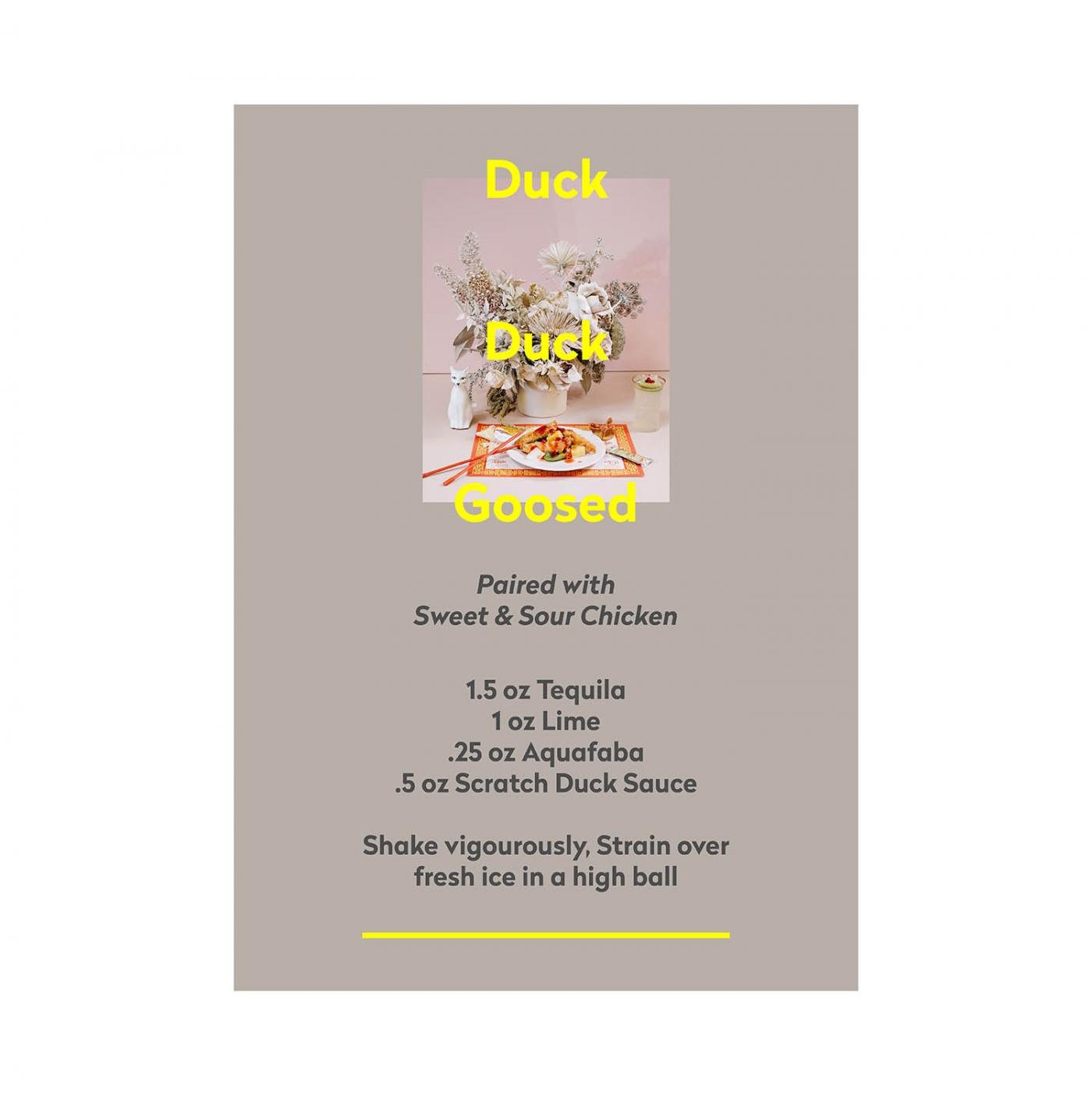 duck duck goosed cocktail recipe