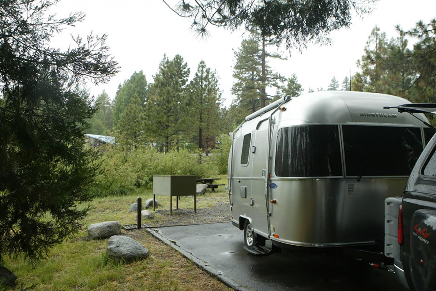 Who wouldn't want to go camping in an Airstream?