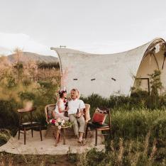 A Colorfully Styled Elopement in Mexico's Valle de Guadalupe