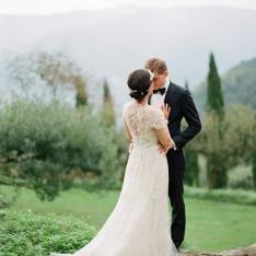 This Couple Just Hosted Everyone’s Dream Tuscan Villa Wedding