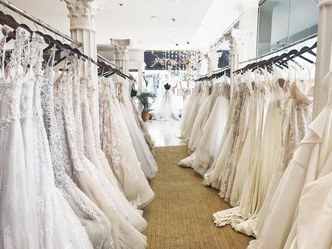 Dress Shops Bridal Salons Los Angeles Wedding Dress Stores In Los