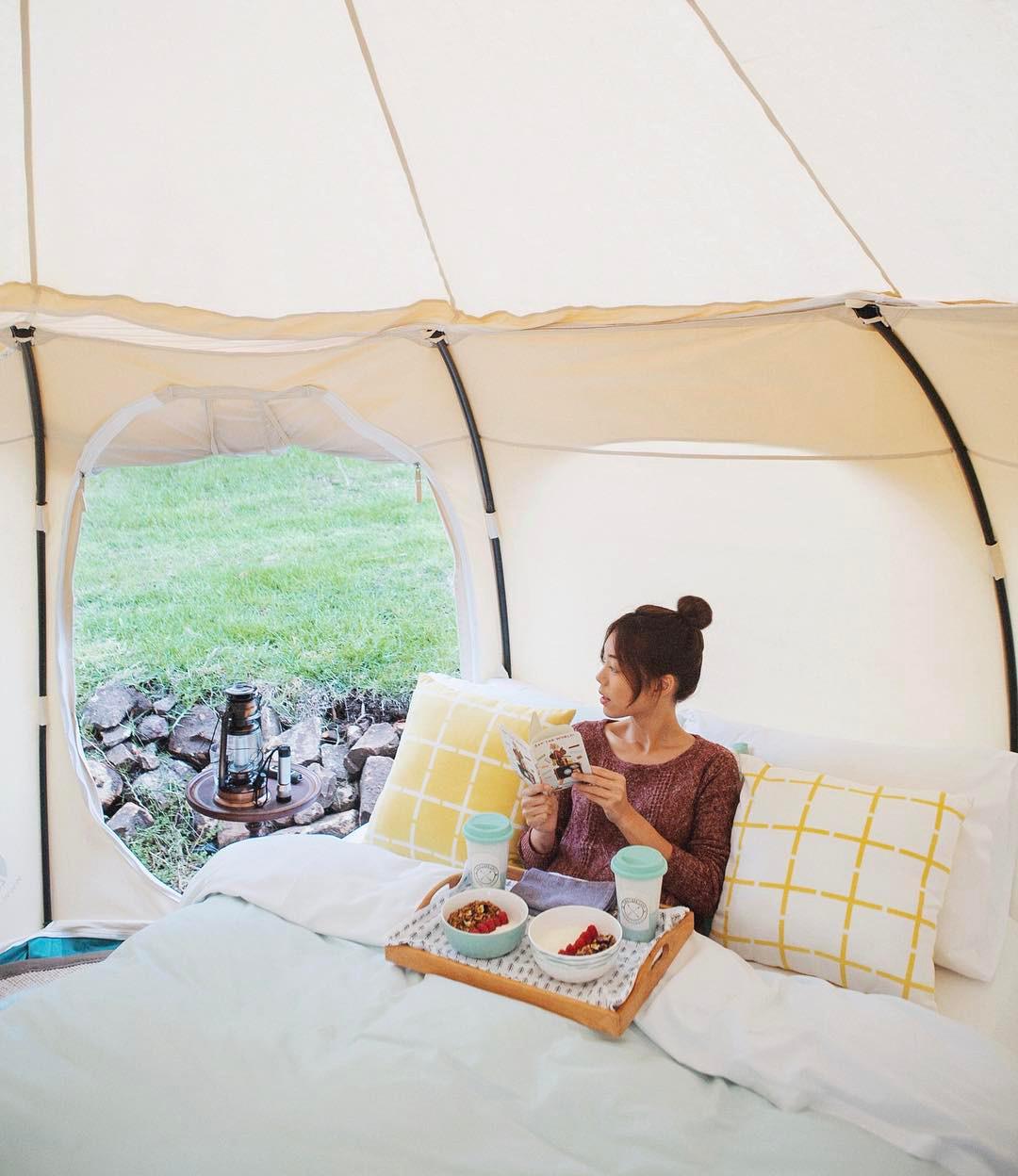 浪漫的野外露营 帐篷酒店墨西哥里维埃拉玛雅宁静营