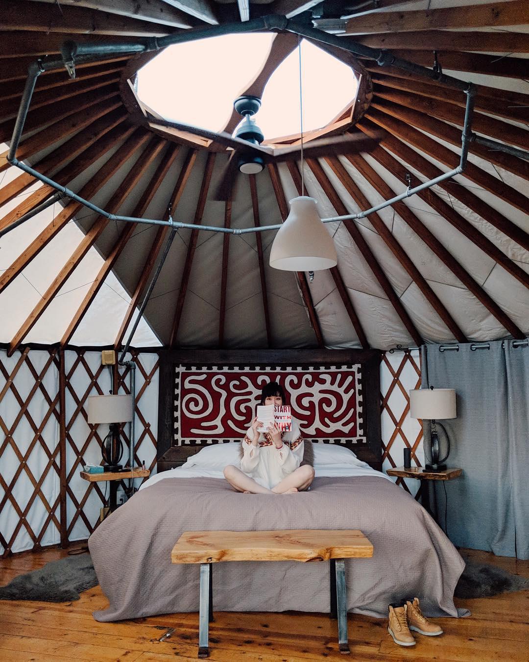 浪漫的野外露营 帐篷酒店经度131°