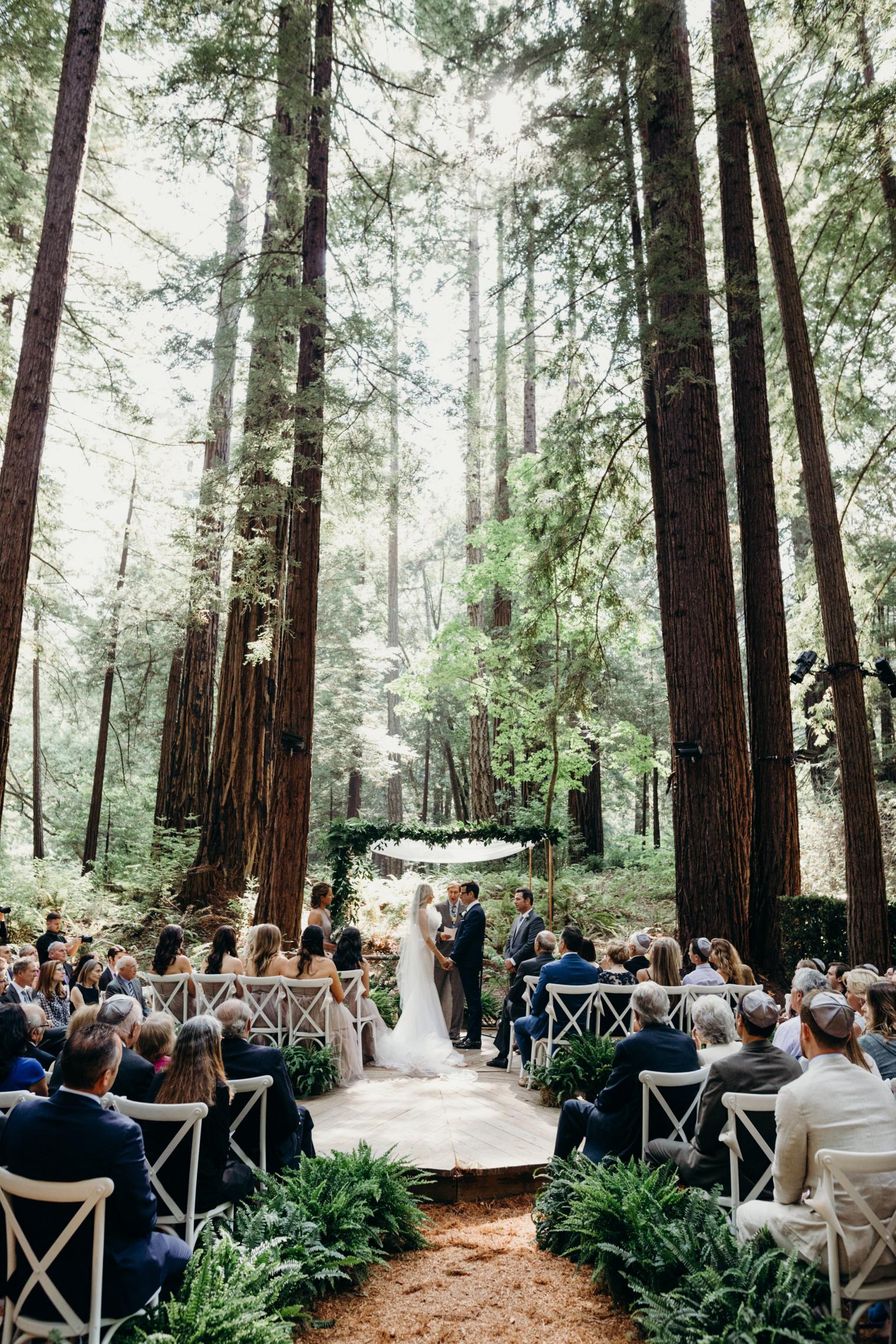 Magical Forest Wedding Venues You'll Want to Get Lost In
