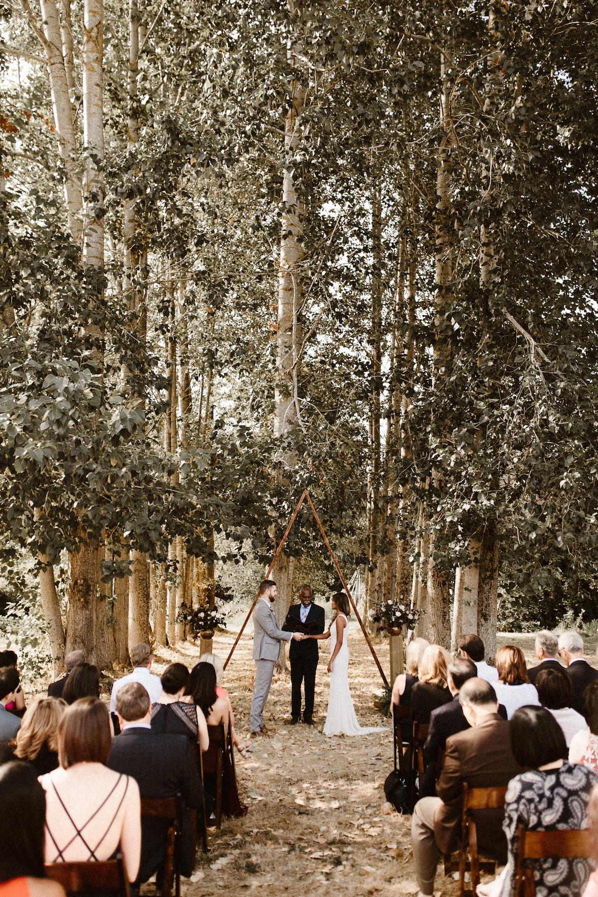 outdoor wedding venue with natural beauty