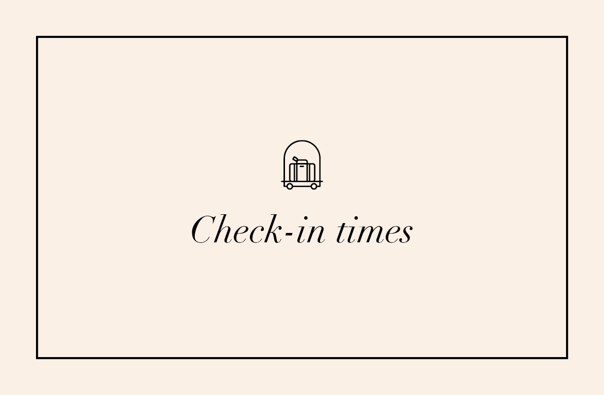 Check Those Check-In Times