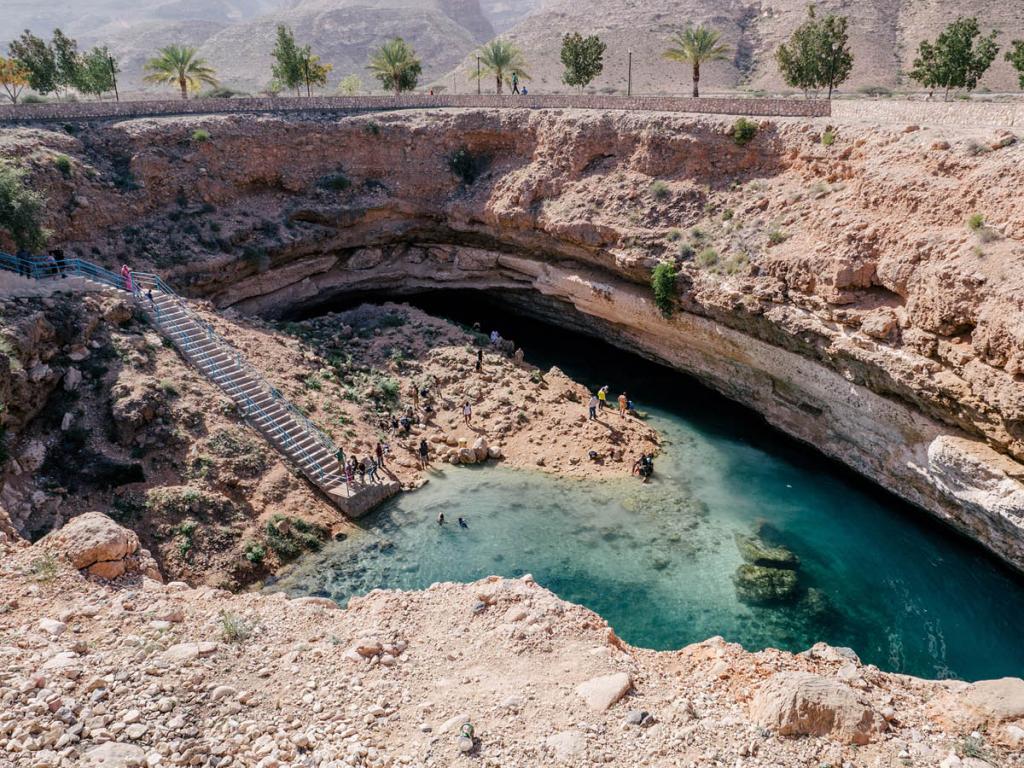 One of the worlds most stunning sinkholes